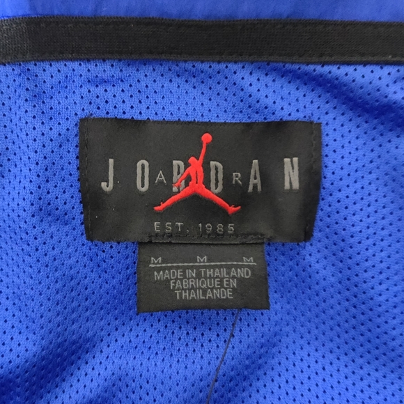 Nike Jordan Team Woven Long Sleeve Jacket Royal - Picture 3 of 5
